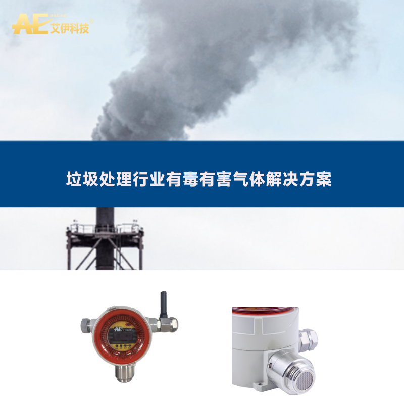 <b>垃圾处理行业有毒有害气体解决方案</b>