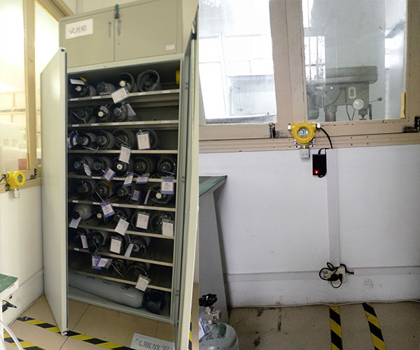 实验室气瓶间选用氧气气体检测仪1台