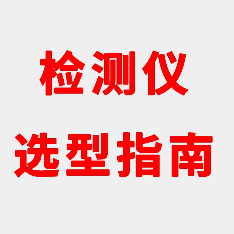 <font color='#FF0000'>便携式气体检测仪选型指南</font>