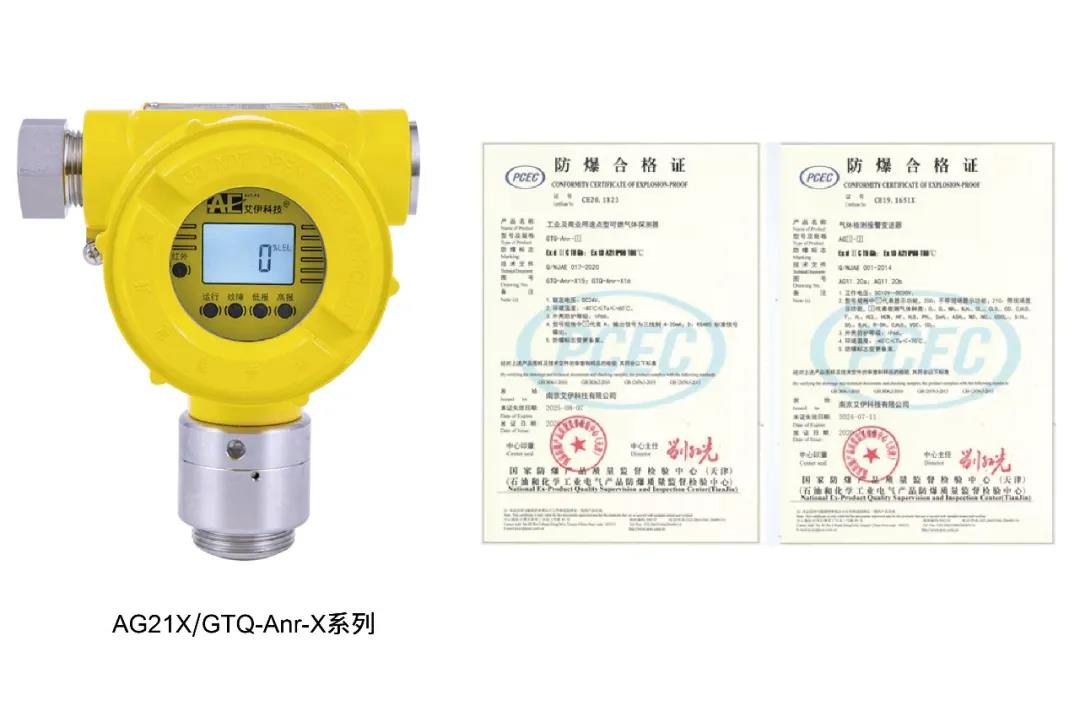 艾伊科技有毒可燃检测仪报警器